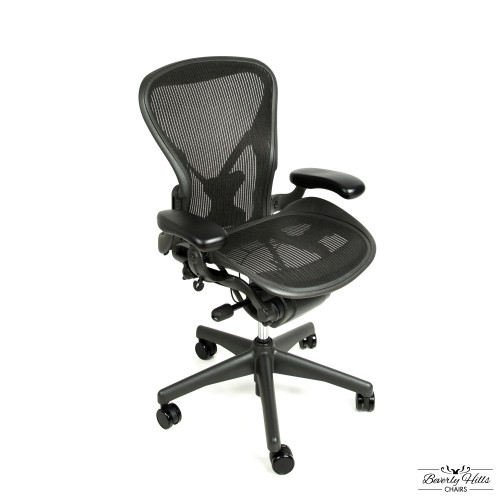 Herman Miller Aeron Chair Fully Adjustable with Posture Fit Back